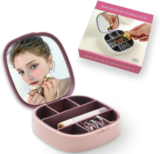 Organizador de joyas - Maquillaje con espejo