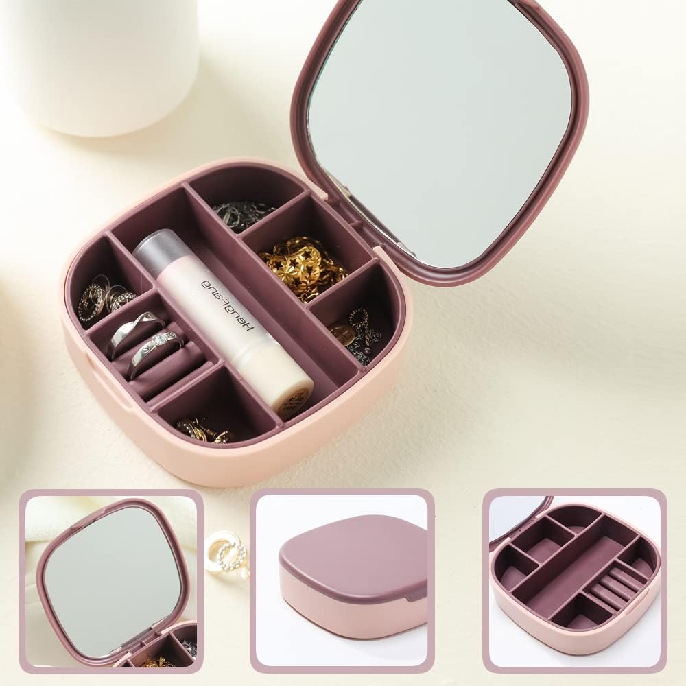 Organizador de joyas - Maquillaje con espejo