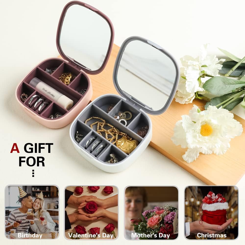 Organizador de joyas - Maquillaje con espejo